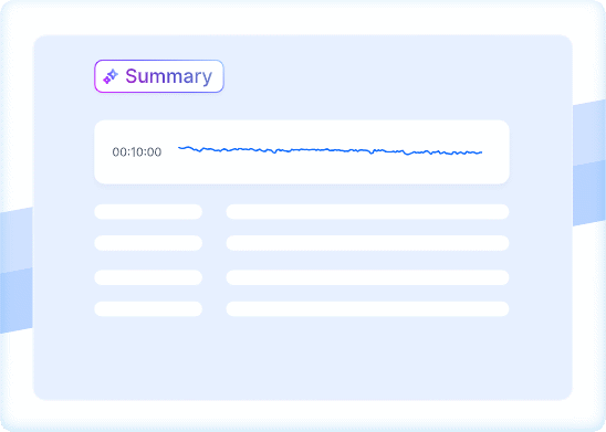 เลือกสรุปตามหัวข้อประชุมอัตโนมัติ