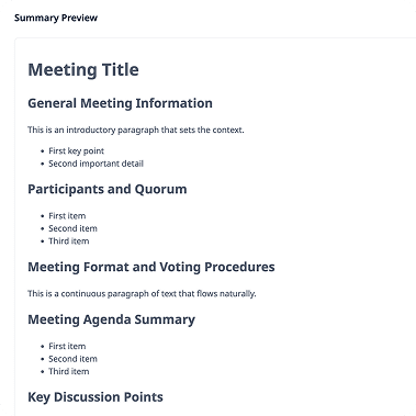 สรุปการประชุมผู้ถือหุ้น