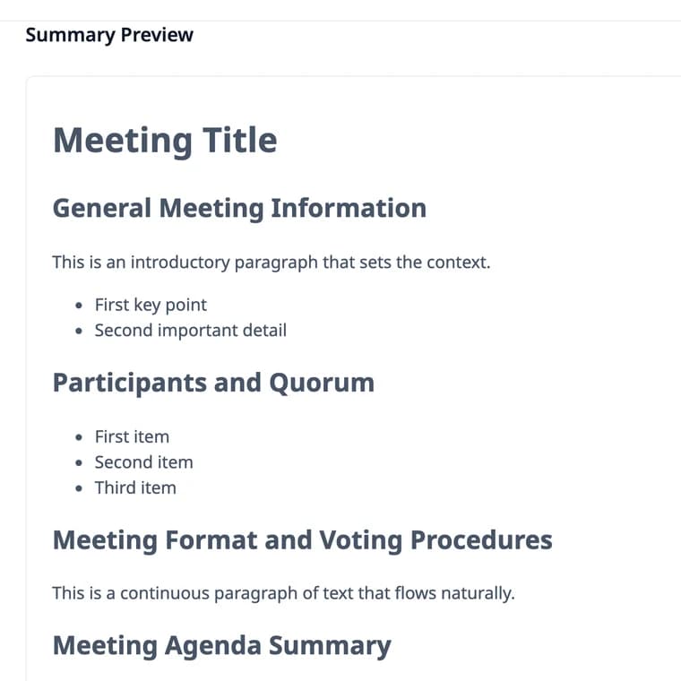 Shareholder Meeting